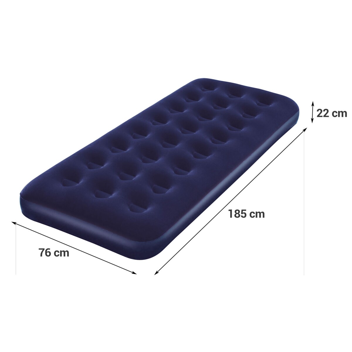 Materac dmuchany z pompką jednoosobowy Bestway 67000-62002