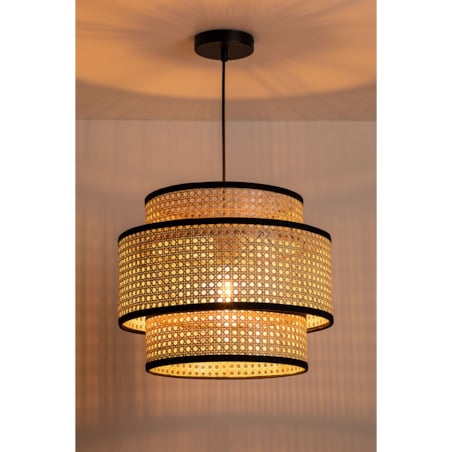 Lampa wisząca z plecionką wiedeńską Goya