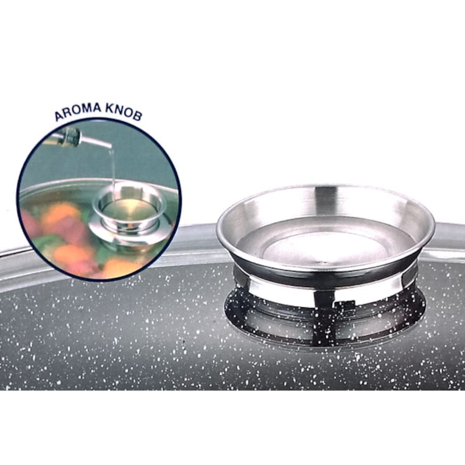 Brytfanna Z powłoką marmurową 5.5L 33cm KINGHOFF