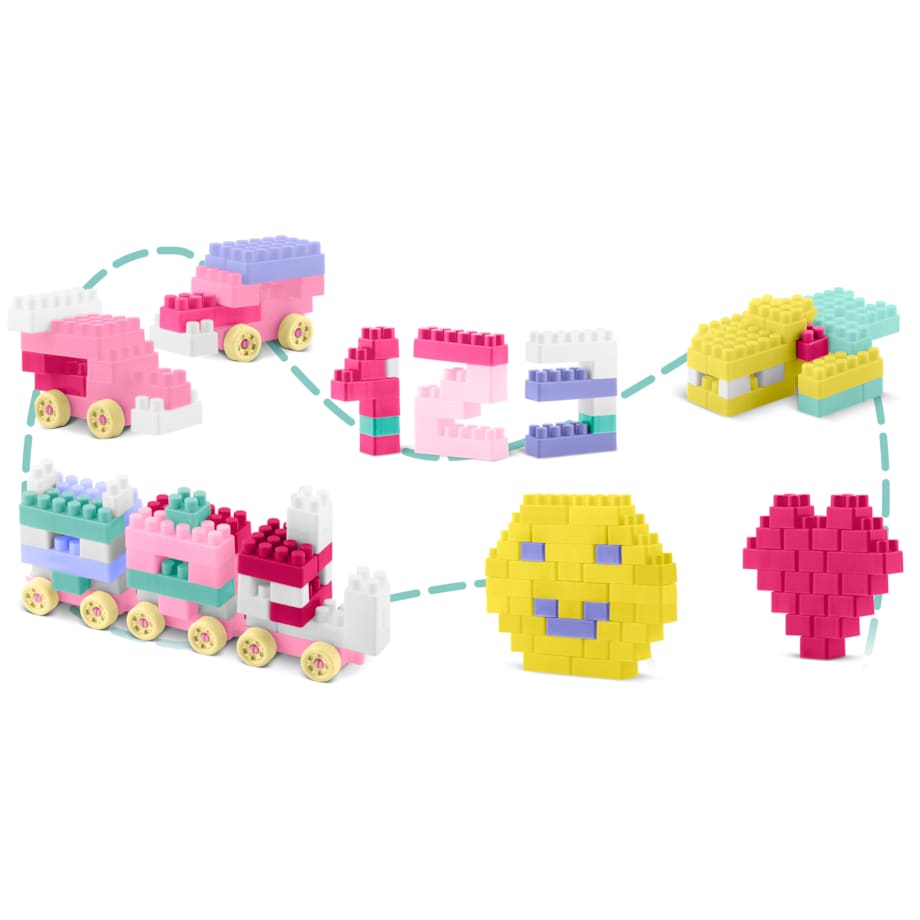 Duże klocki plastikowe dla dzieci edukacyjne zestaw Ricokids