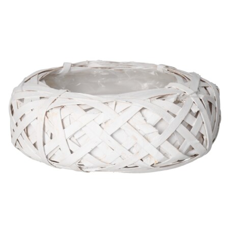 Doniczka Osłonka Wiklinowa 20 Cm Podkład