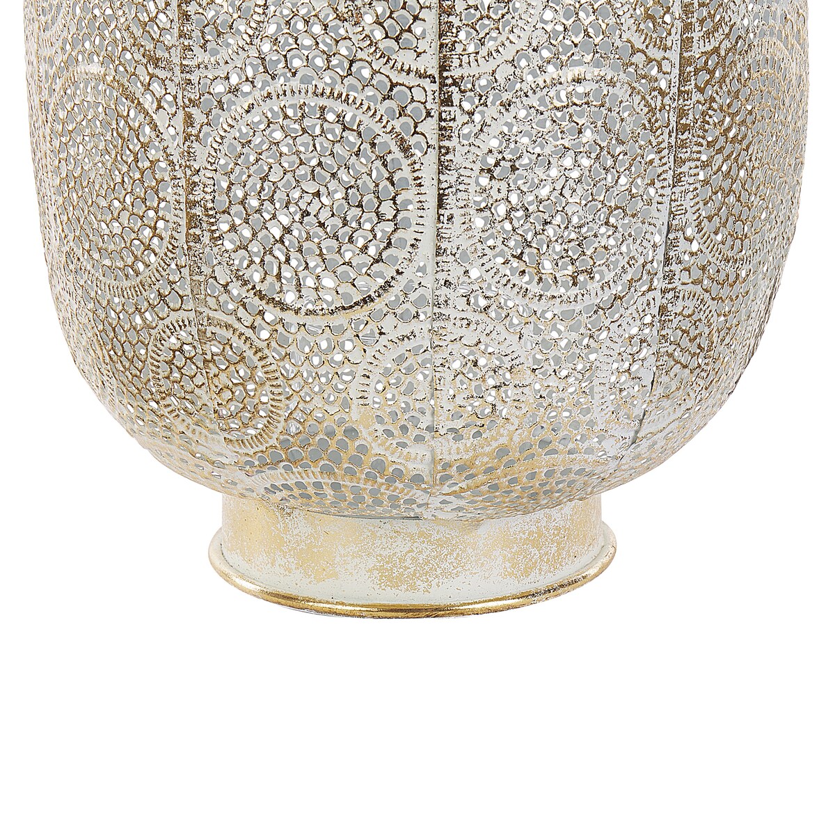 Lampion LANTAU Metal 30 cm Złoty