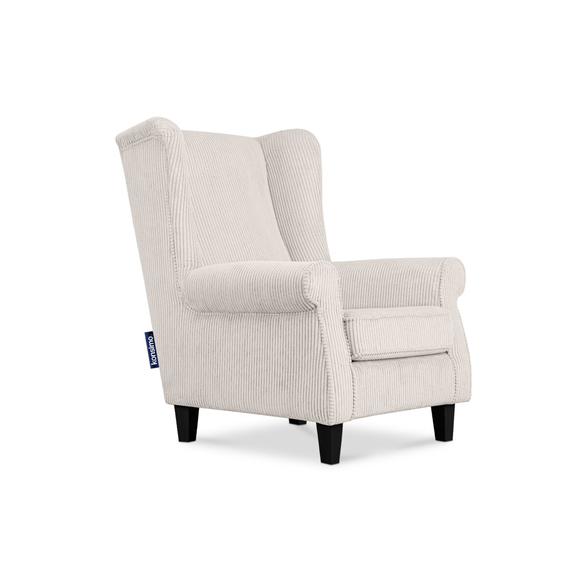 KONSIMO MILES Fotel, kolor Beżowy