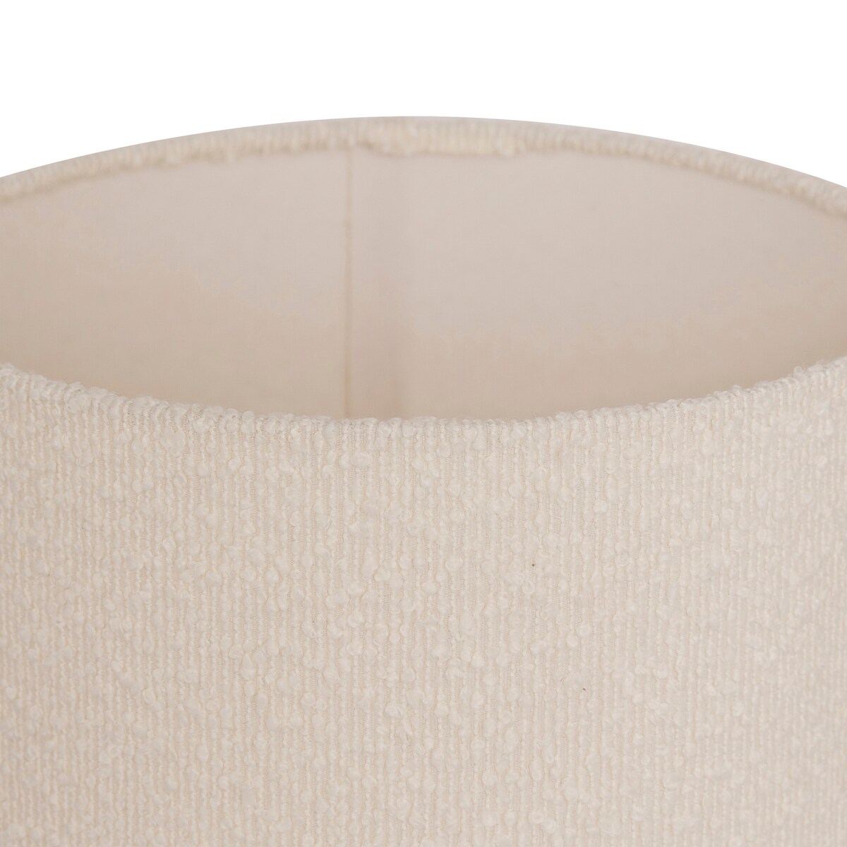 Lampa podłogowa BOUCLE, Ø 28 x 124 cm, biała