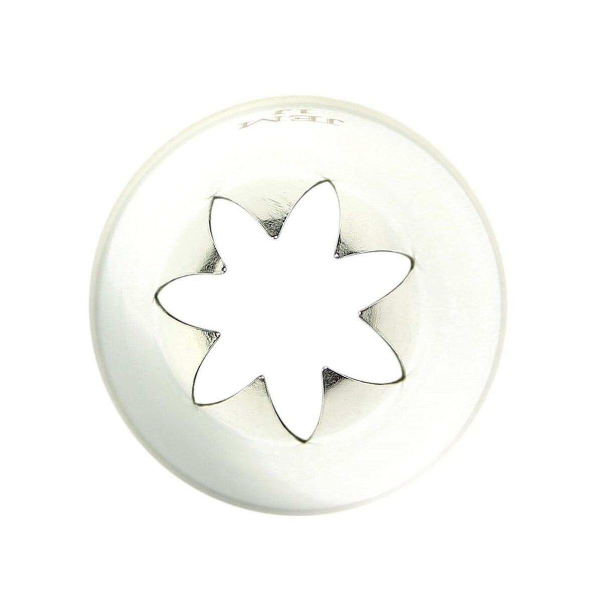 PME Stalowa końcówka dekoracyjna mała gwiazdka