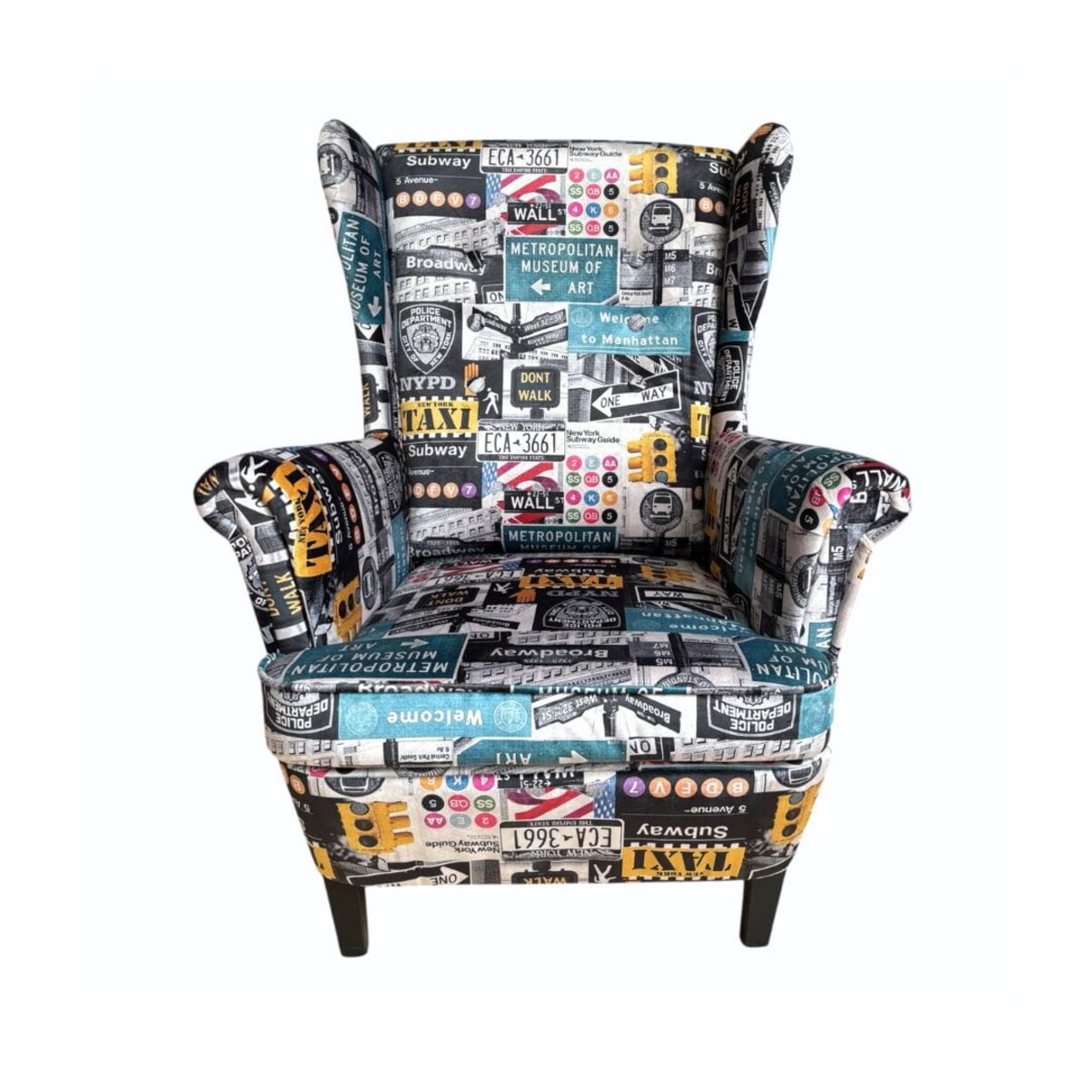Fotel uszak Nowy Jork
