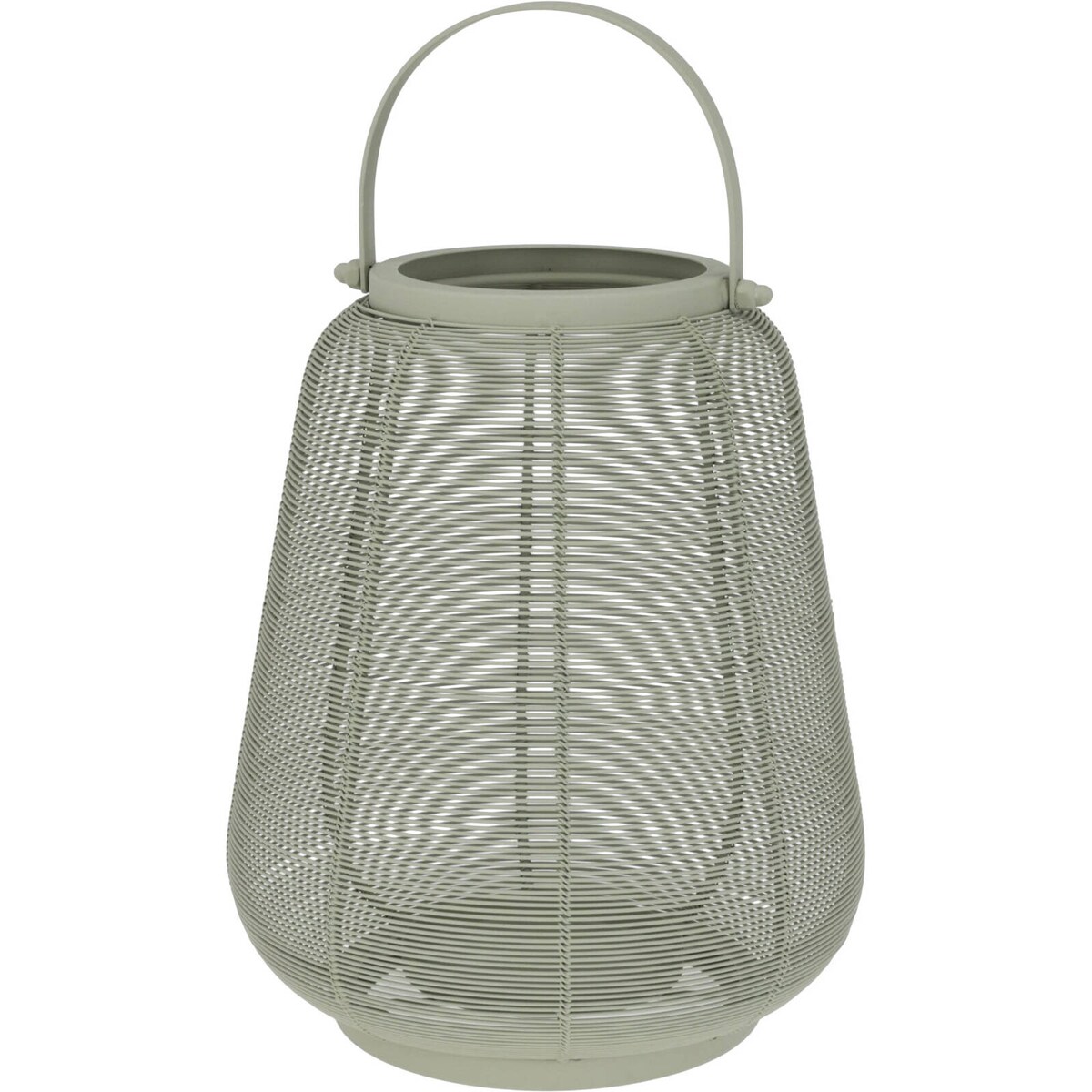 Lampion metalowy z uchwytem, 16 x 19 cm