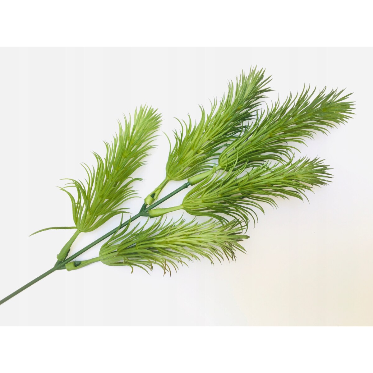 GAŁĄZKA DROBNA DO stroiki bukiety dodatek LIŚĆ GUMOWANE zielona kompozycji