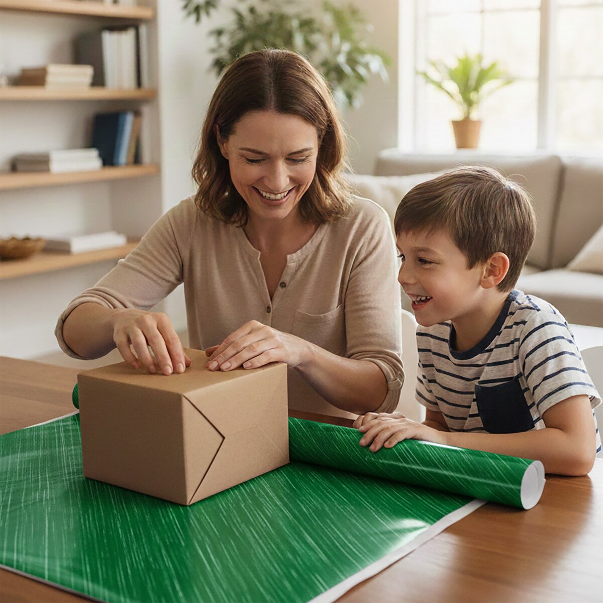 Papier Prezentowy Do Pakowania Prezentów 20 m MEGAROLKA Ozdobny Do Paczek Na Walentynki Urodziny