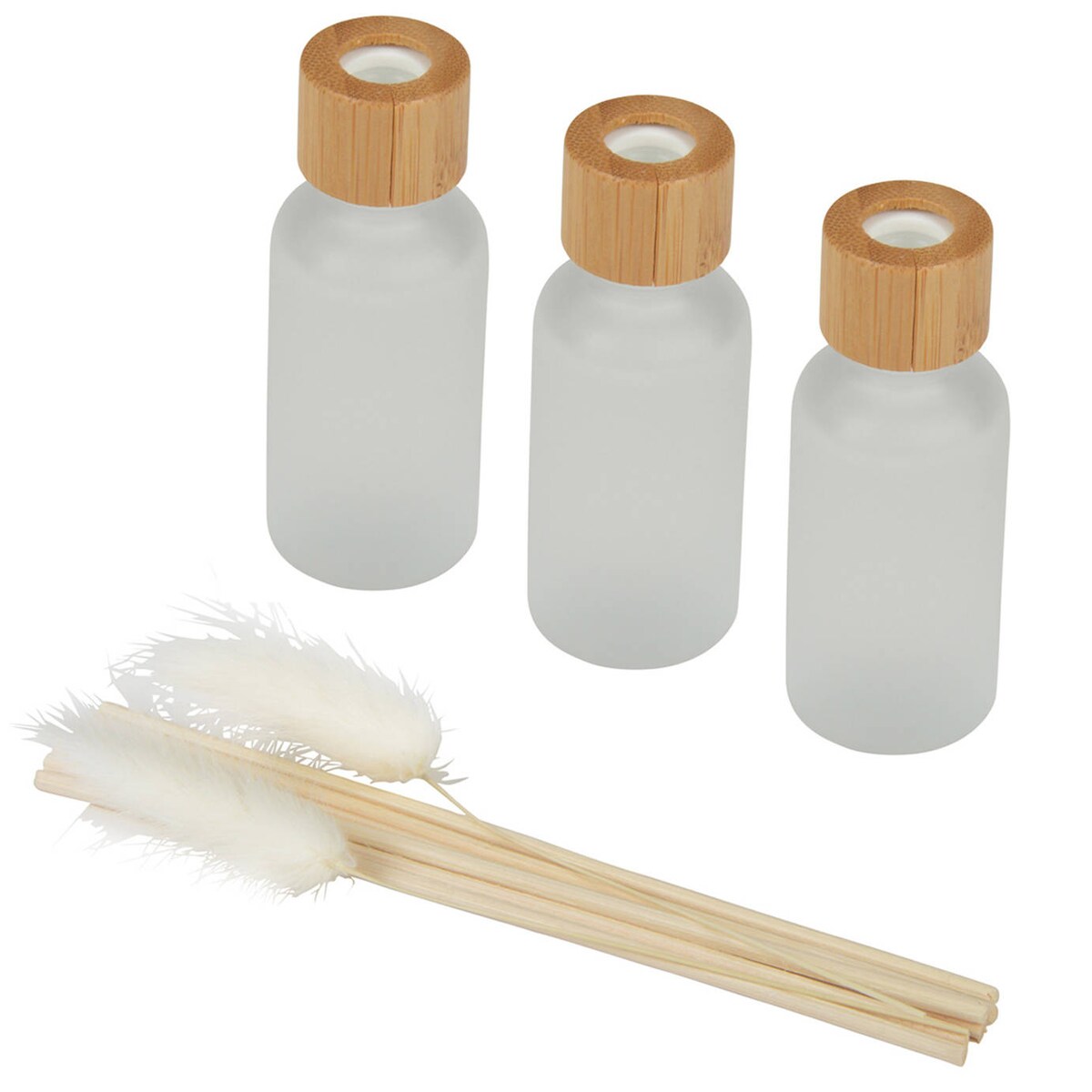 Zestaw dyfuzorów z suszonymi słomkami, 3 x 30 ml