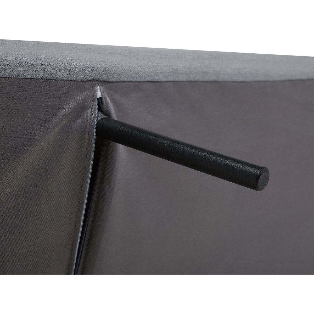 Sofa rozkładana jasnoszara INGARO