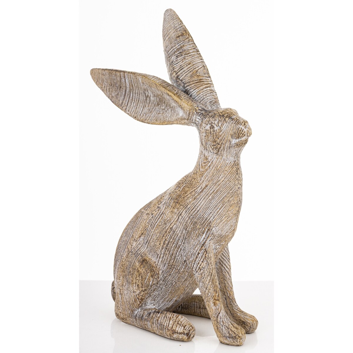 Dekoracja - zając brązowy 25,5x17x8 cm LONGORELA-2