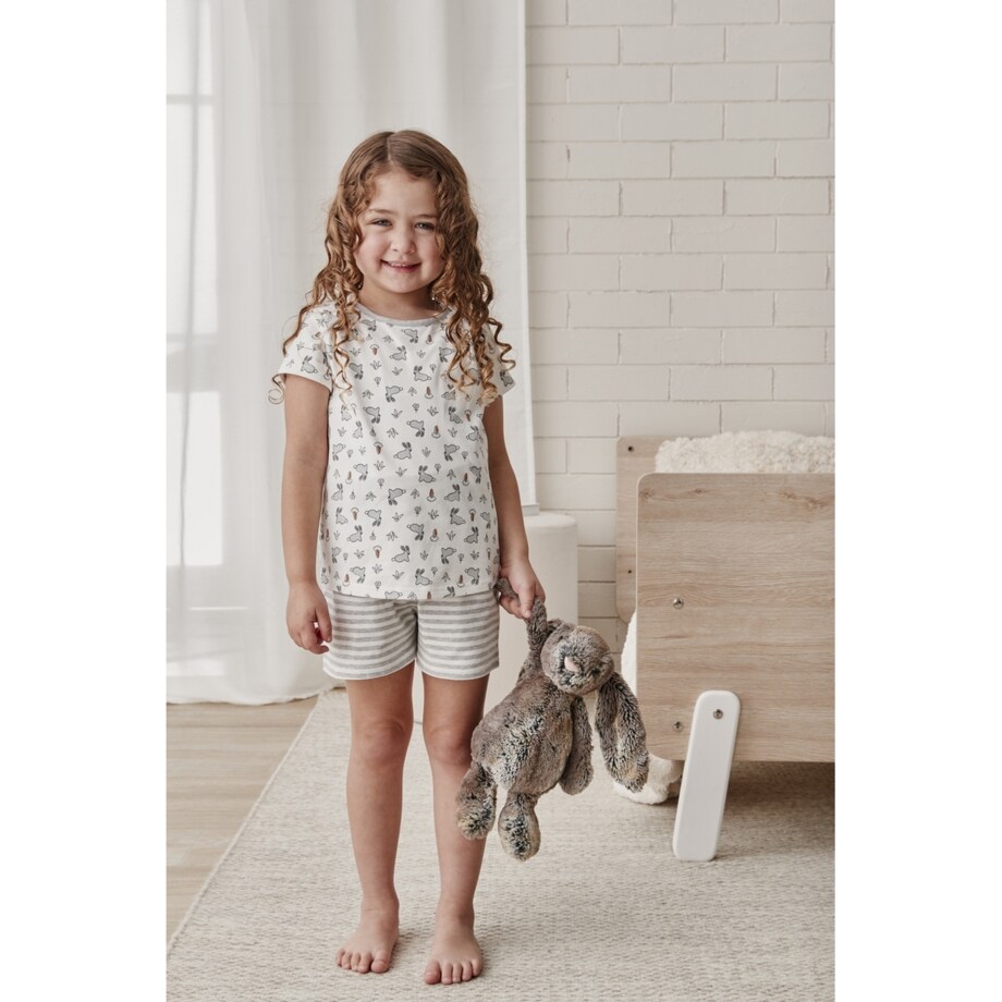 Piżama dziecięca Love To Dream 24-36m - dwuczęściowa - Króliczki