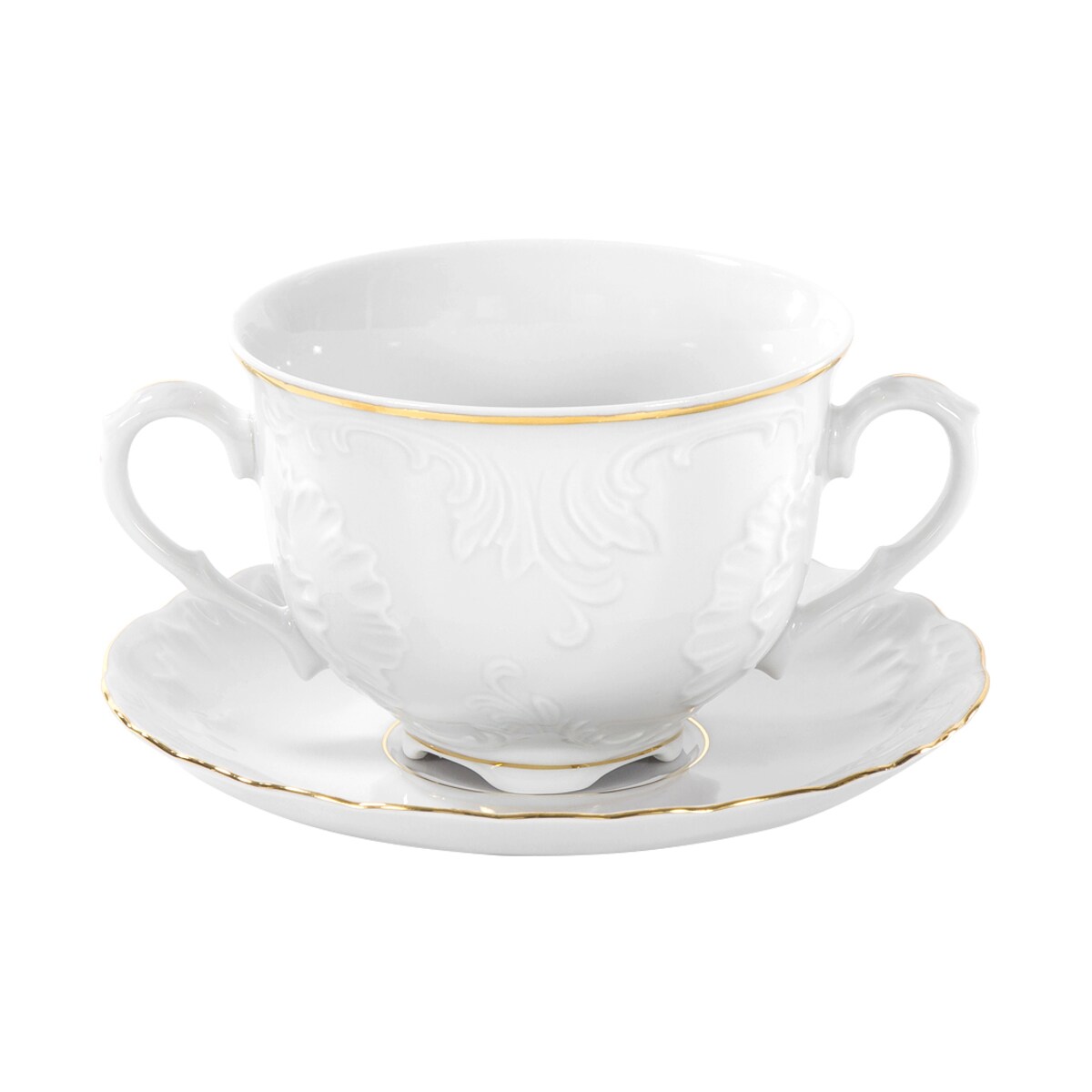Bulionówka 330 ml Rococo Złota Linia 3604