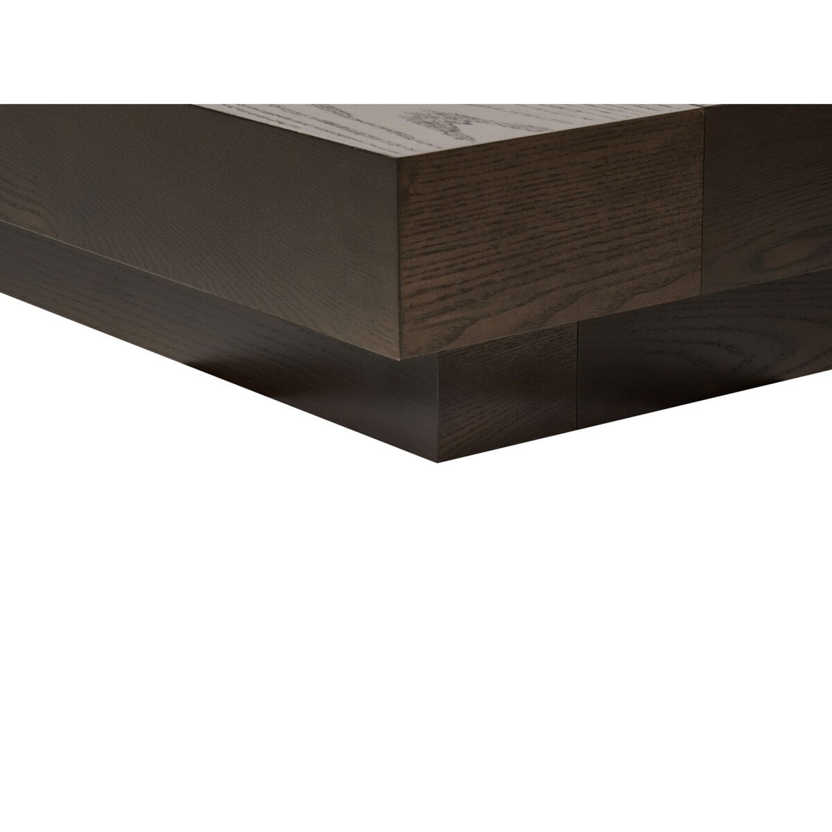 Łóżko wodne z zagłówkiem boucle 180 x 200 cm ciemne drewno ZEN