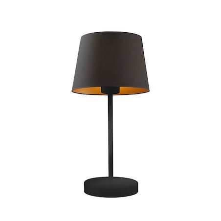Lampka nocna na biurko lampa biurkowa LED z abażurem stożek BLUES