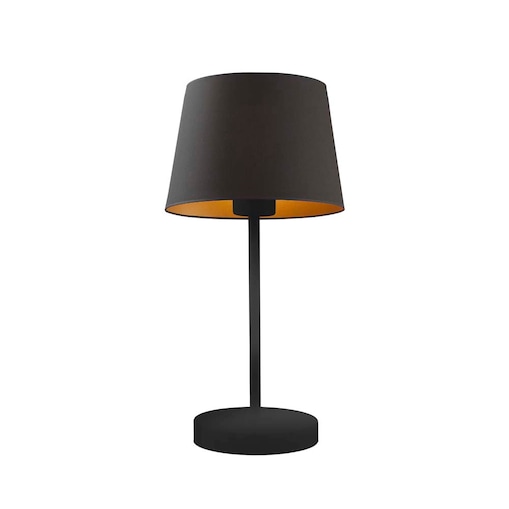 Lampka nocna na biurko lampa biurkowa LED z abażurem stożek BLUES