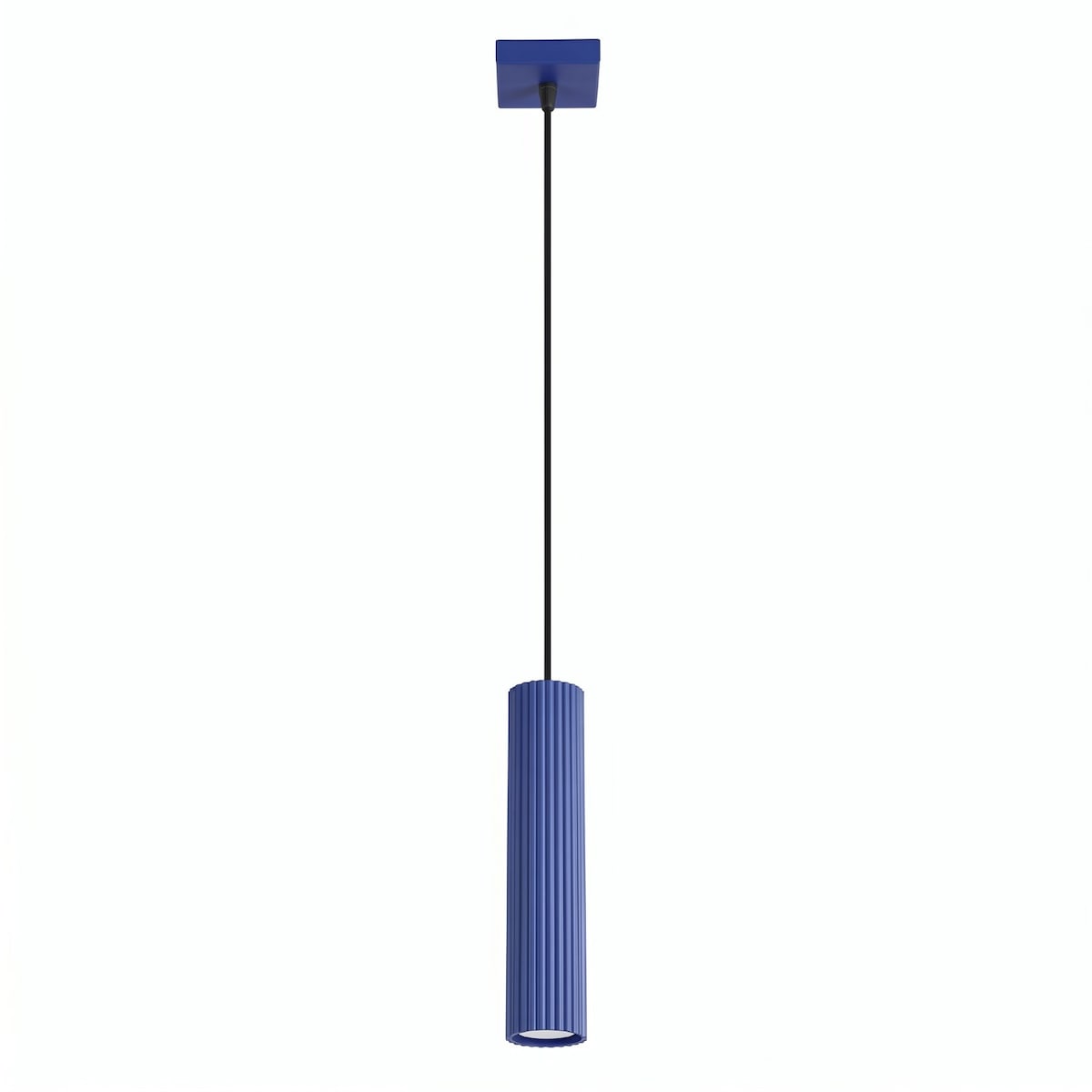 Lampa wisząca KARBON 1 ultramaryna