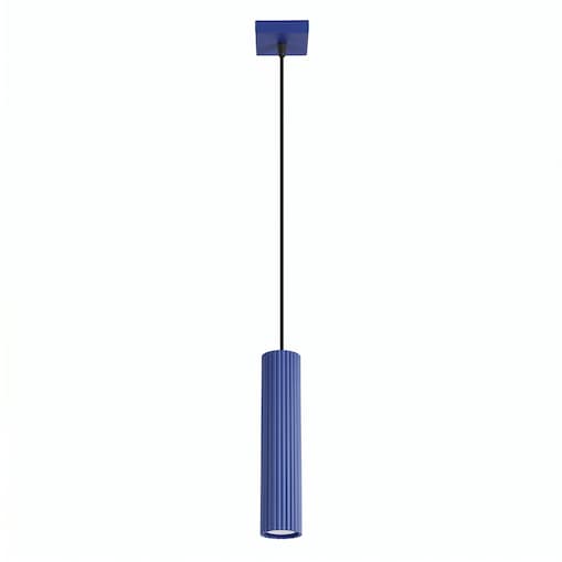 Lampa wisząca KARBON 1 ultramaryna