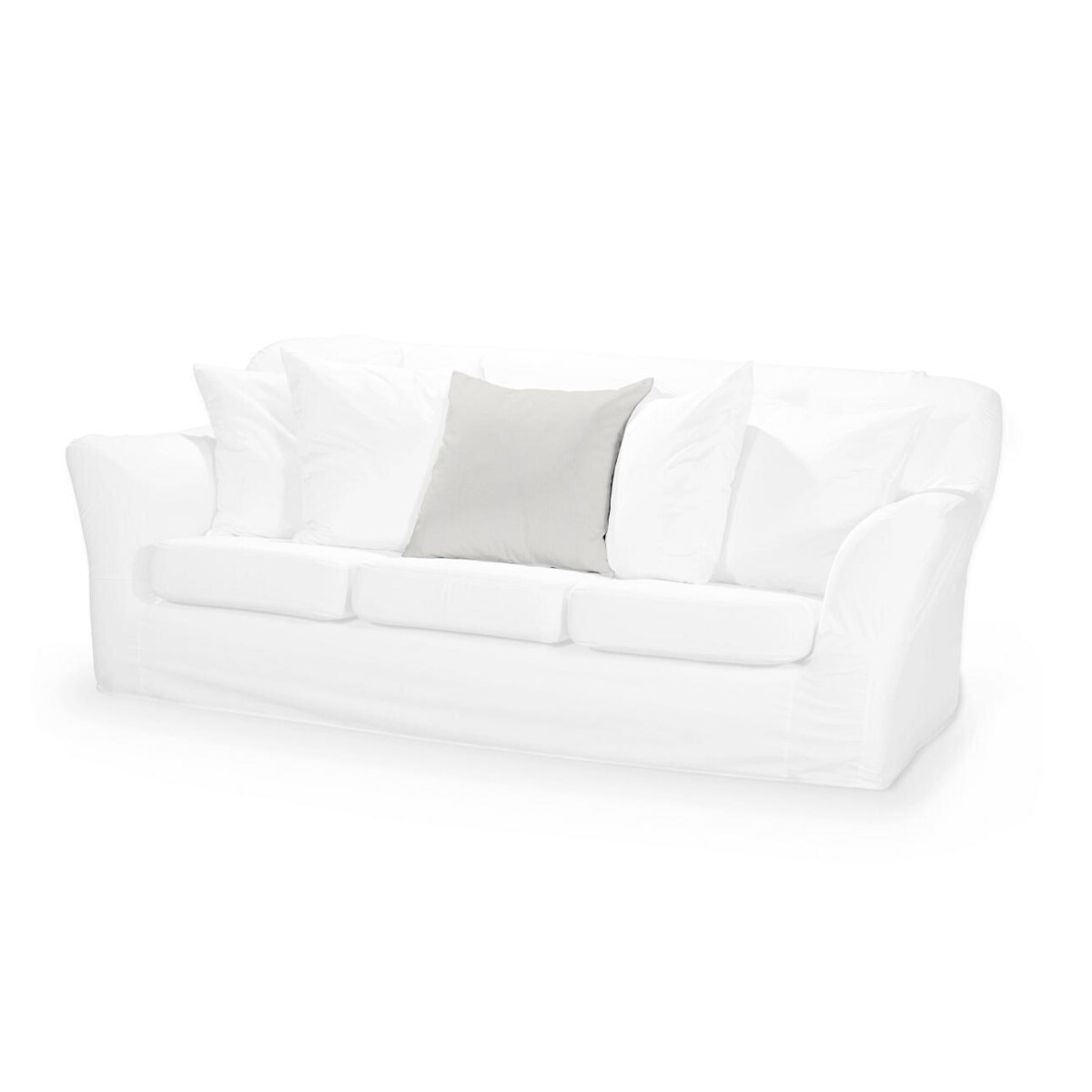 Poszewka Tomelilla 55x55cm, jasnobeżowy, 55 x 55 cm, Etna