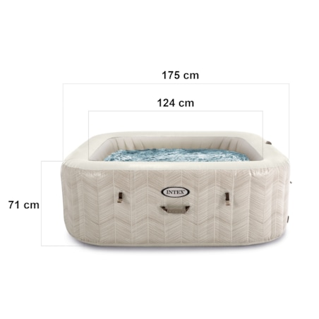 Spa dmuchane basen 4 osobowe hydromasaż Intex 28446