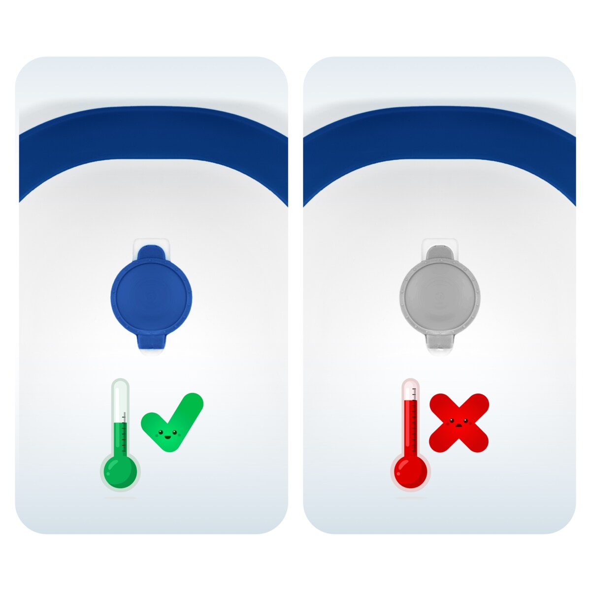 Wanienka składana dla dziecka niemowląt silikonowa z poduszką Ricokids