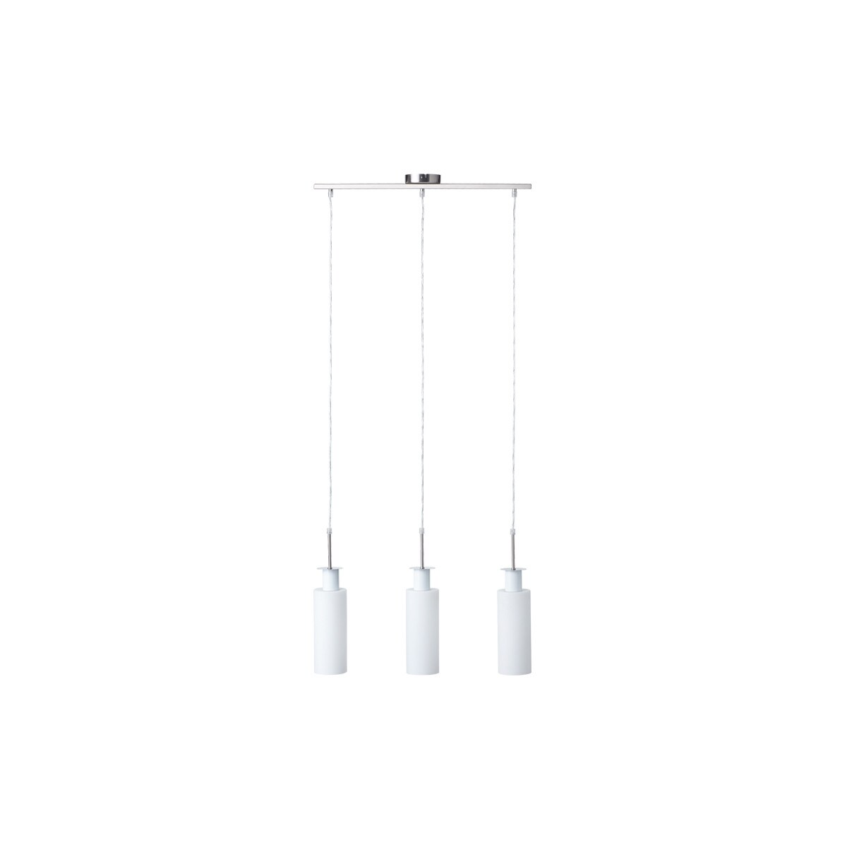 Konsimo MARANTA Lampa wisząca, mleczny biały