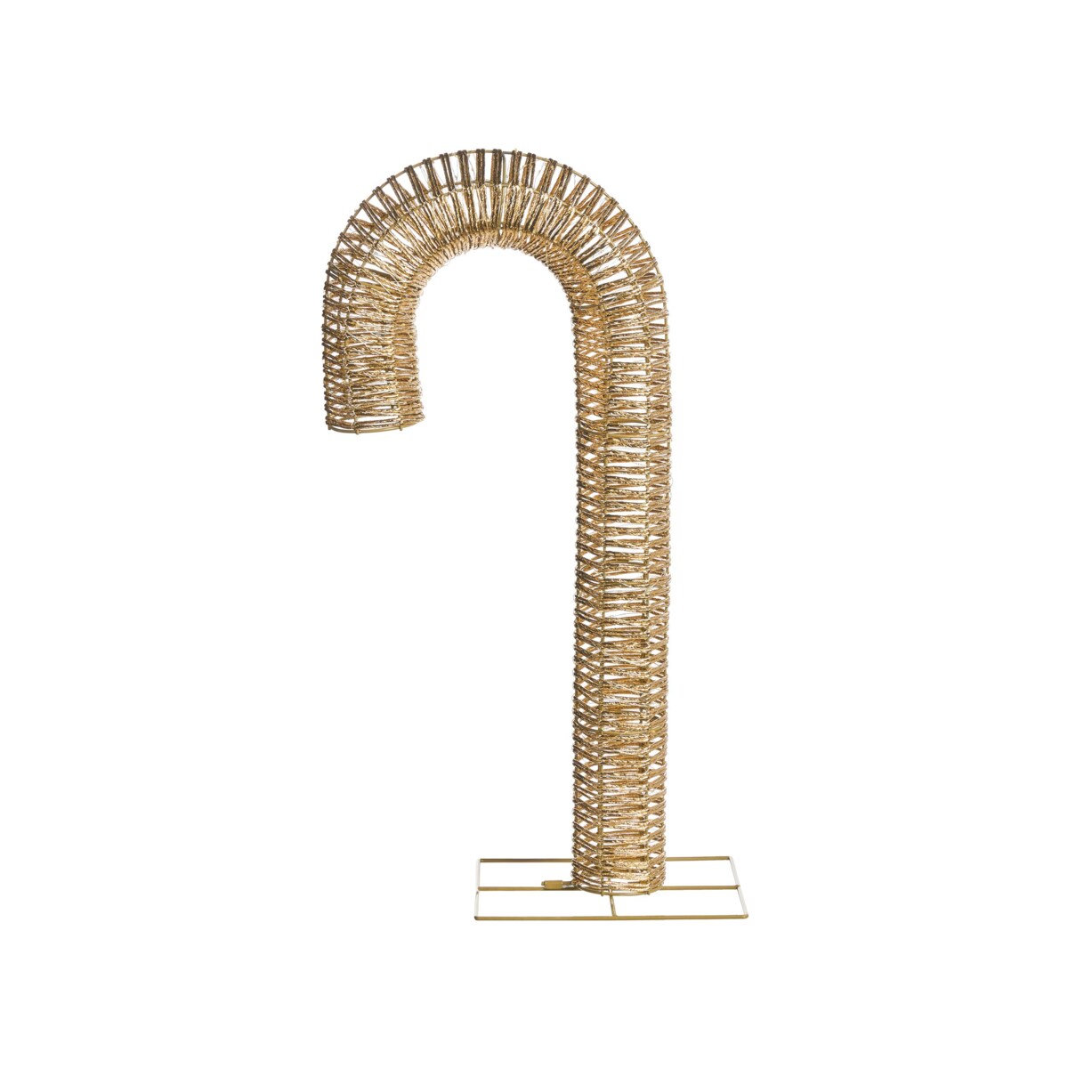 Dekoracja ogrodowa LED HOLMAVIK Laska cukrowa 74 cm Złoty