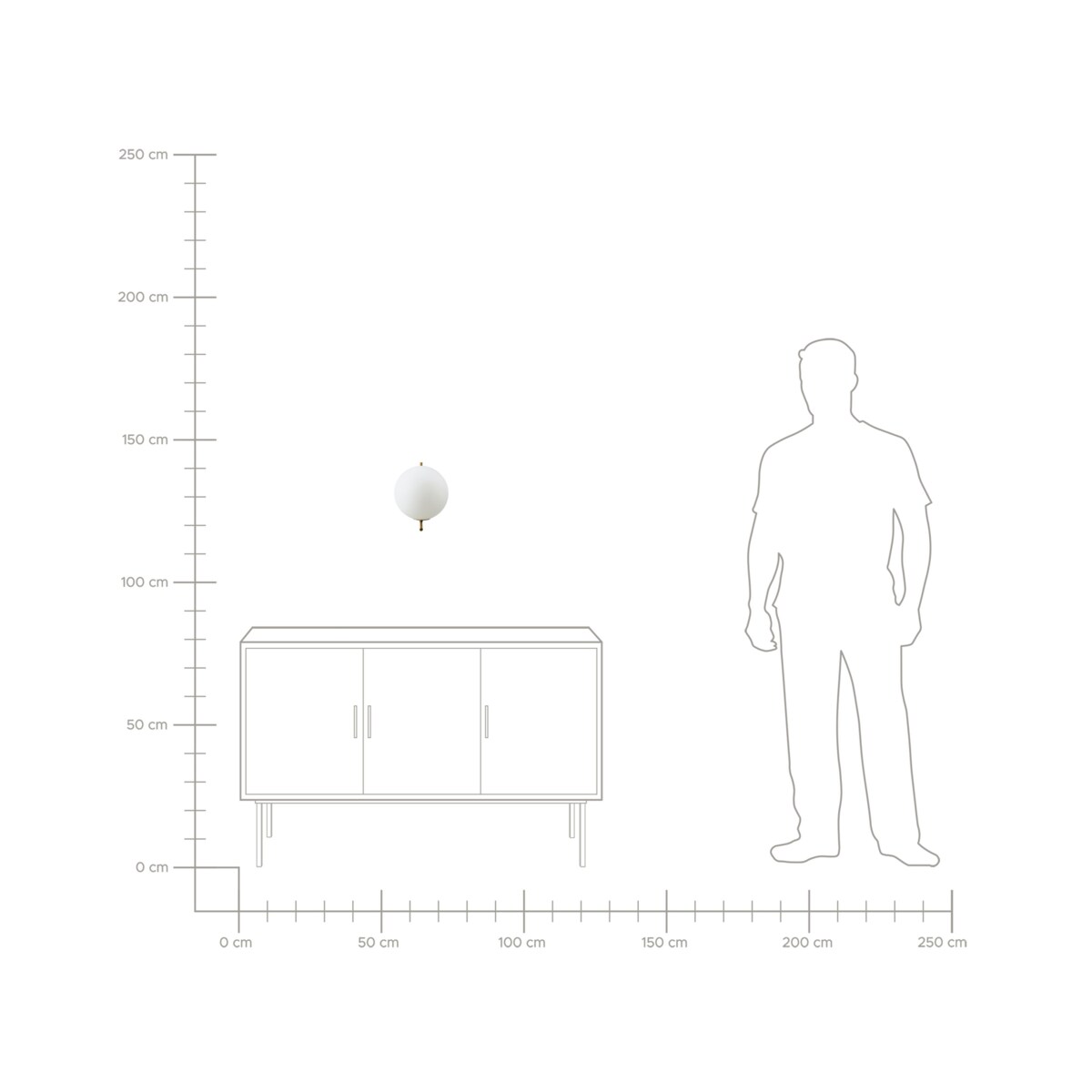 Zestaw 2 lamp ściennych LIZONNE Metal Złoty