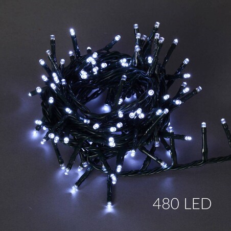 Lampki zewnętrzne, 480 LED