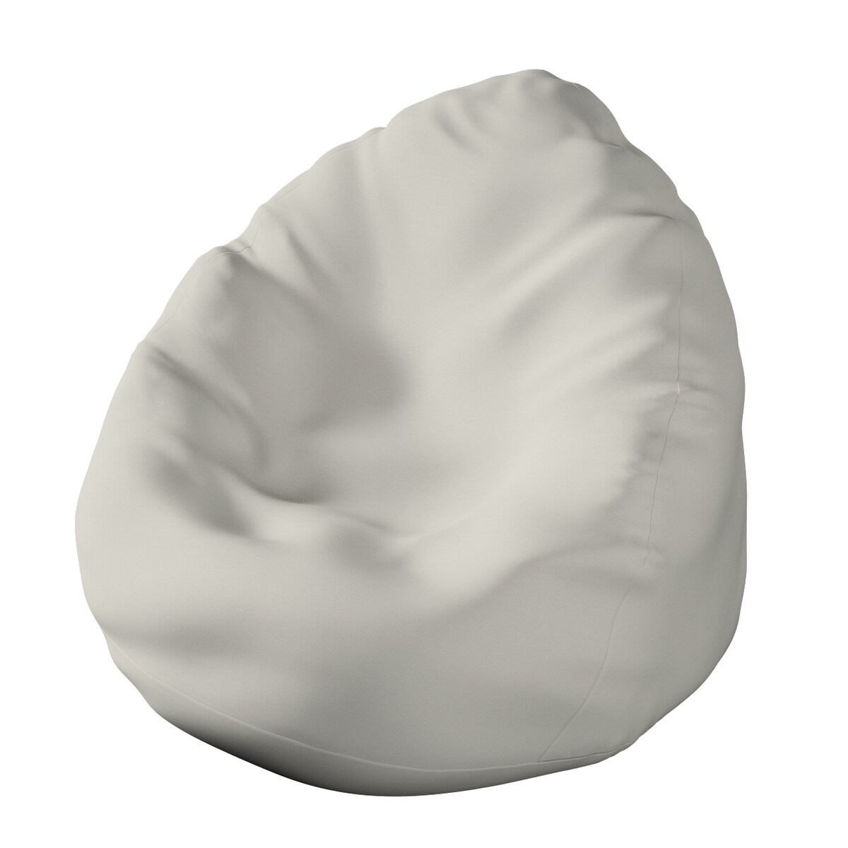 Worek do siedzenia Bowli, jasny szary, Ø60 x 105 cm, Cotton Story