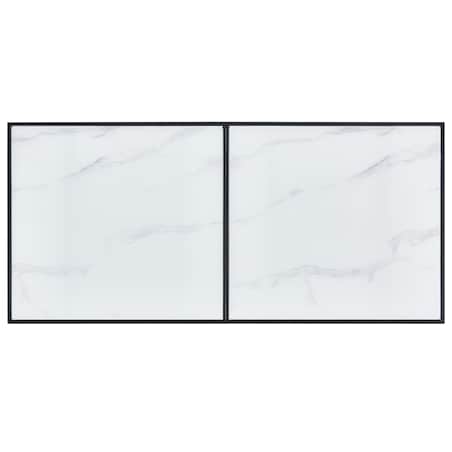 vidaXL Stół jadalniany, biały, 160 x 80 x 75 cm, hartowane szkło