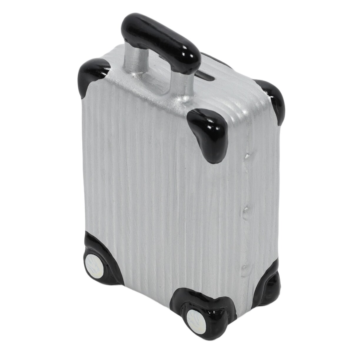 Kolorowa skarbonka ceramiczna z motywem podróży