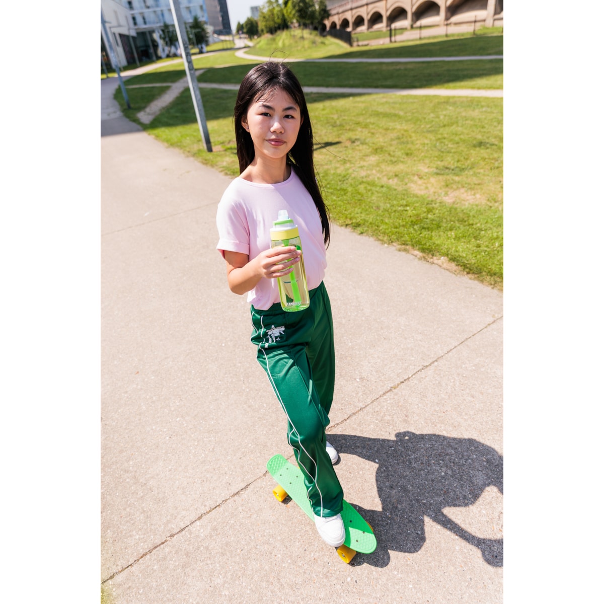 Butelka na wodę bidon Lagoon 750ml - Playful Garden