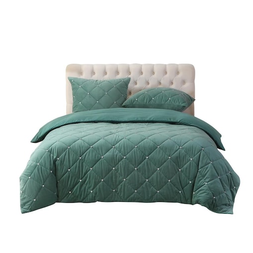 narzuta "diamond" 200x220 cm mięta NOWOŚĆ