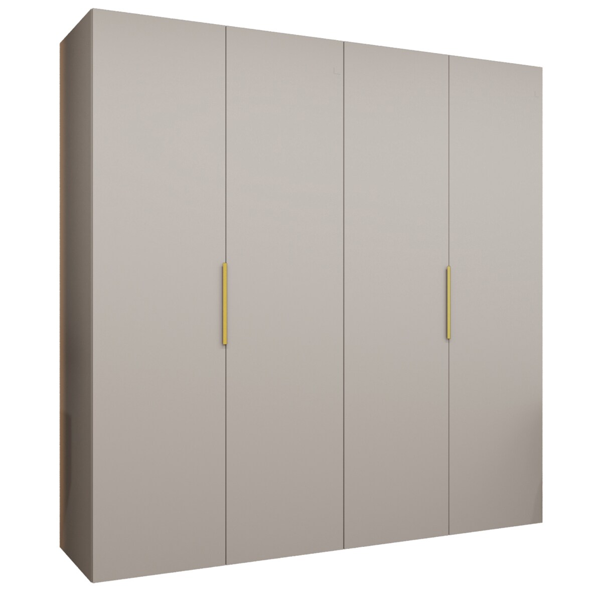 Szafa uchylna otwierana MARBELLA 1 200 wys. 202 cm Kaszmir + u. Złoty