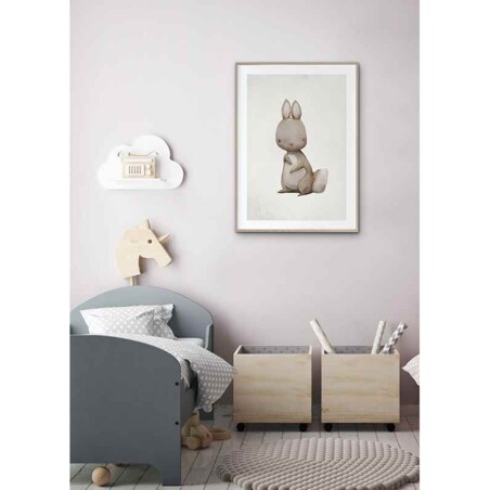 Poster Story, Plakat, Obraz - Malutki Zajączek, wymiary 70 x 100 cm