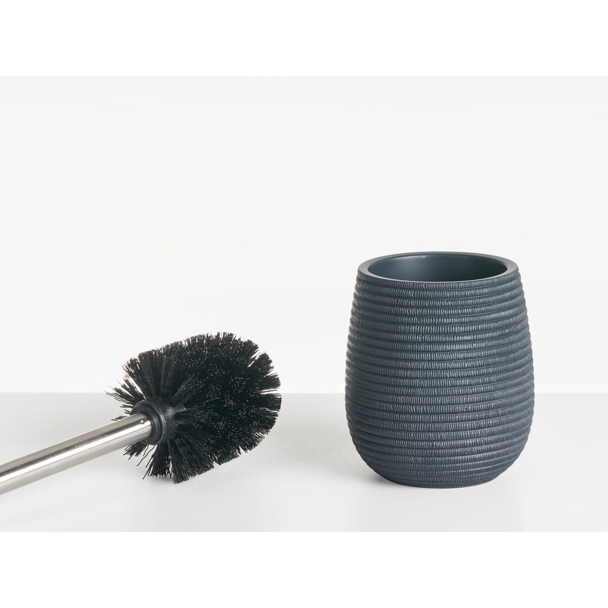 Zestaw akcesoriów łazienkowych 5 elementów QUILCA Ciemnoniebieski