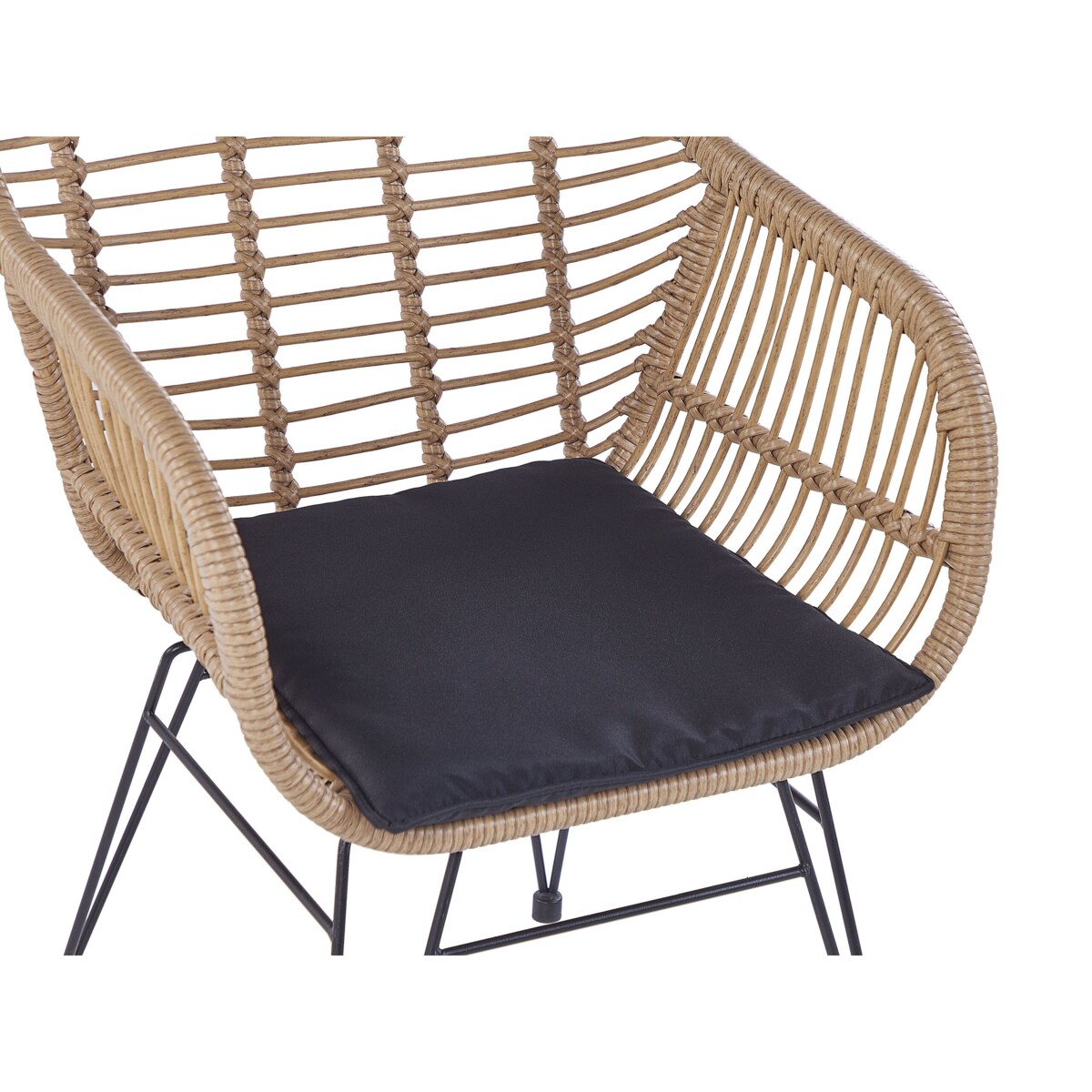 Zestaw mebli balkonowych z technorattanu naturaly TROPEA II