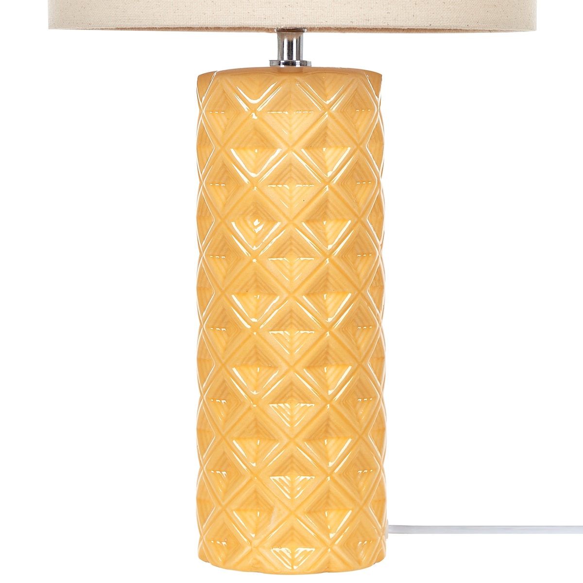 Lampa stołowa BALONNE Ceramika Żółty