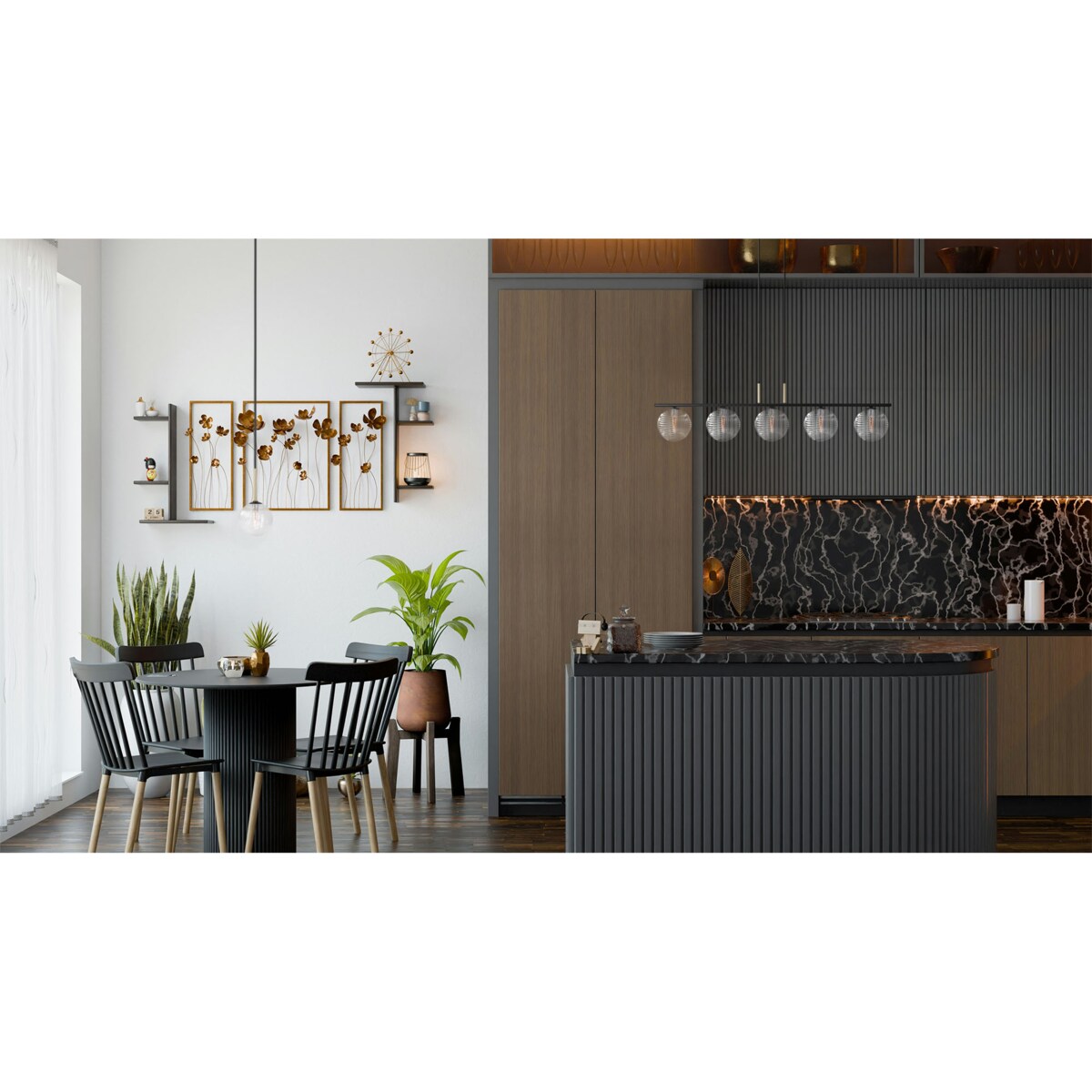 Lampa wisząca K-5683 z serii AURA