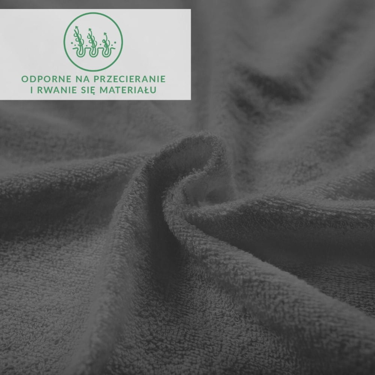 Prześcieradło z bawełny frotte z gumką 160x200 kolor antracyt