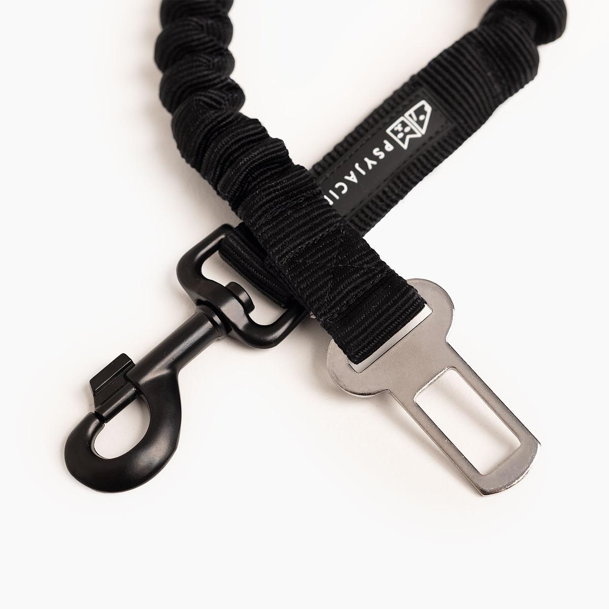 Pasy samochodowe z amortyzarotem "Black AF" - Rodzaj: Mały karabinek