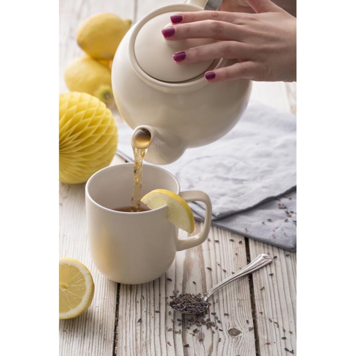 Dzbanek kremowy Beautifully Neutral, 1100 ml, Price&Kensington