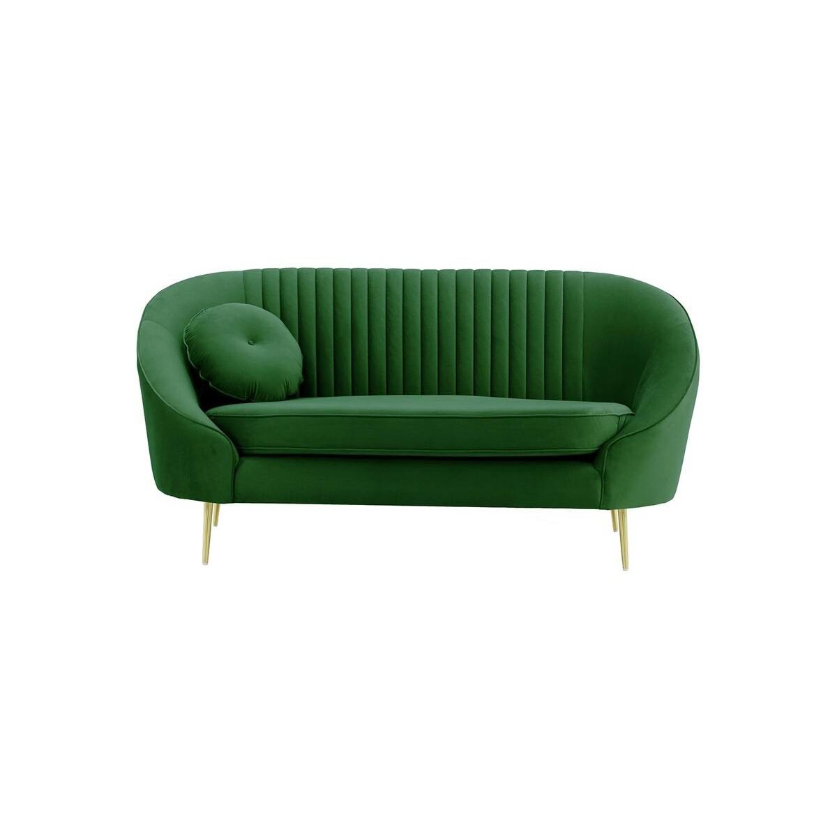 Sofa dwuosobowa Kooper z przeszyciami-Velluto 10