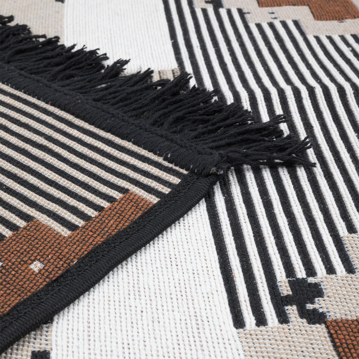 Dywan Kilim Nord 60x120 cm e-floor nowoczesny beżowy