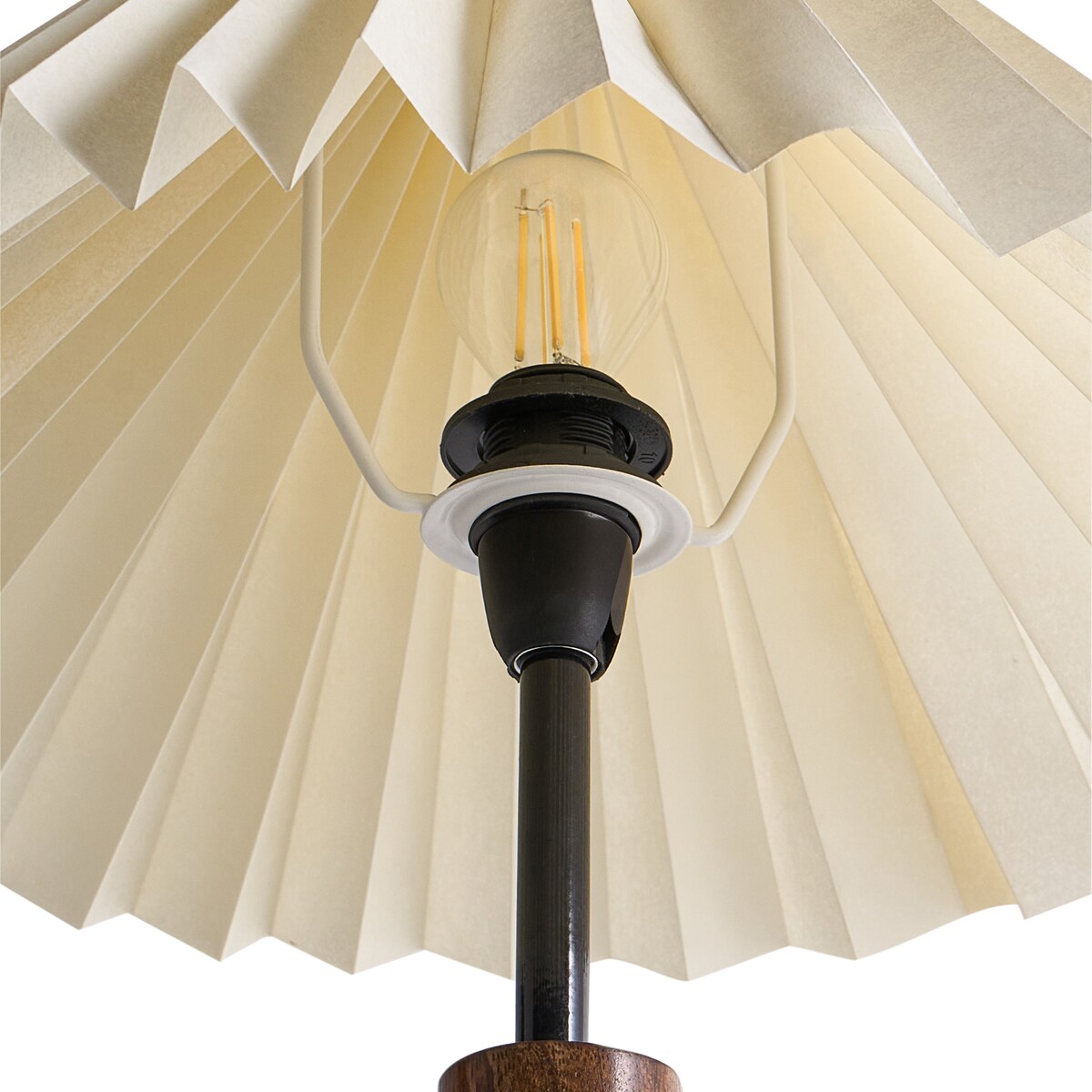 Lampa stołowa TOJSAN Papier Beżowy