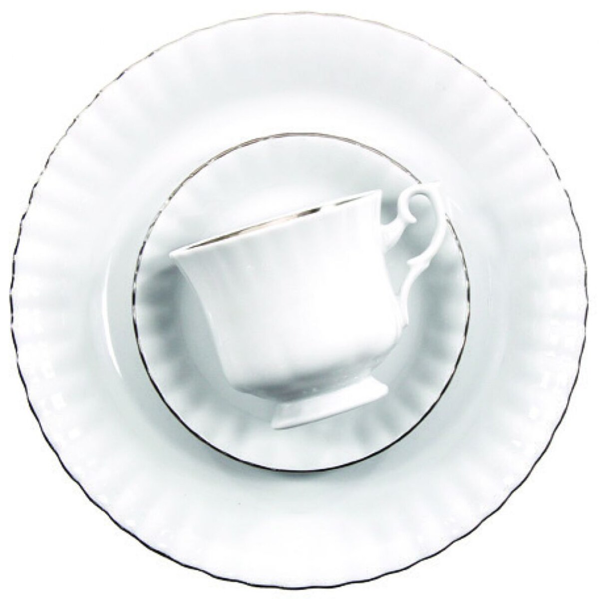 Garnitur do kawy dla 12 osób 39 el. Iwona Platynowa Linia B357