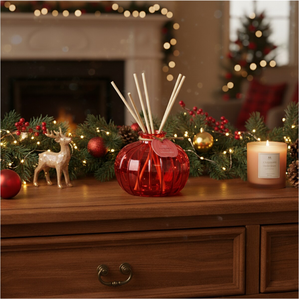 Patyczki Zapachowe Dyfuzor Zapachowy Z Patyczkami Dynia Dekoracja Jesienna Na Halloween