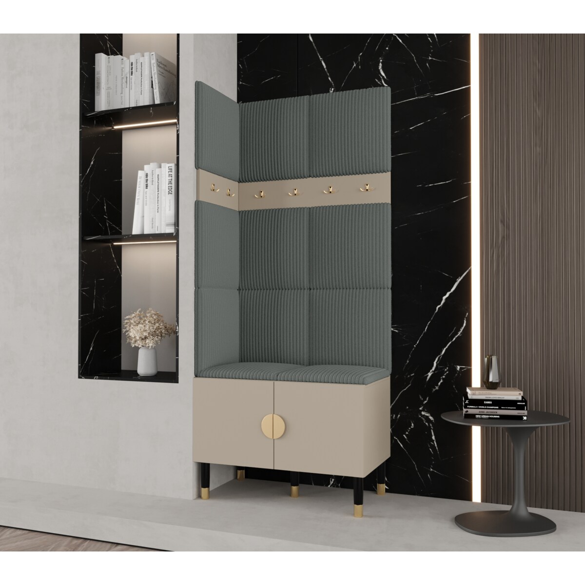 Garderoba do przedpokoju Abiks PALERMO 11 kaszmir+poso60